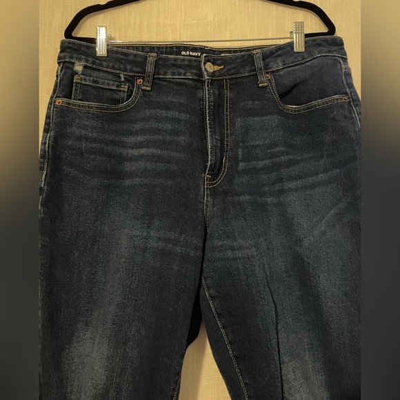 Old Navy High Rise O.G. Straight Jeans (16) - Picture 3 of 5
